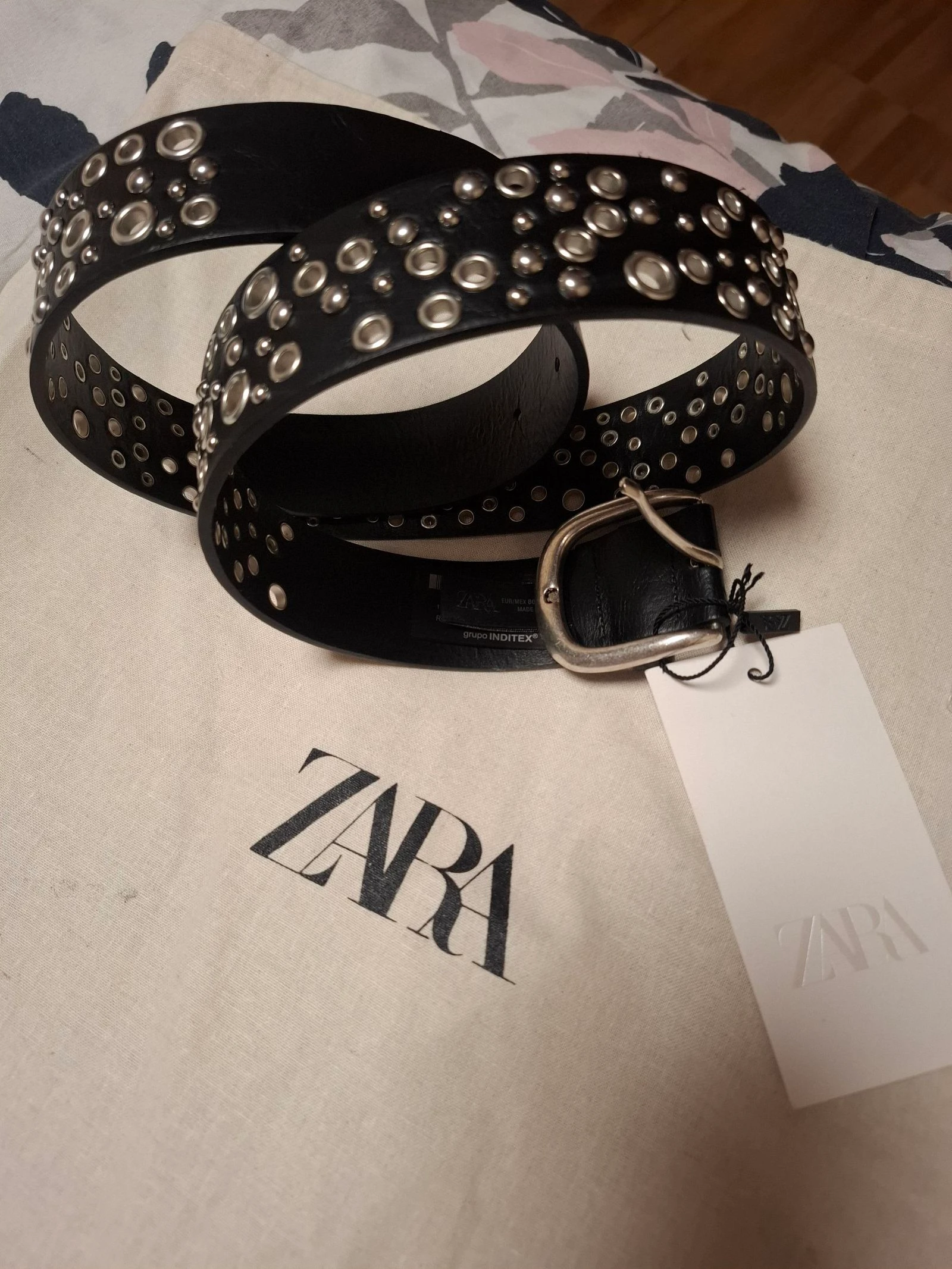 Cinturão zara com tachas – photo 4